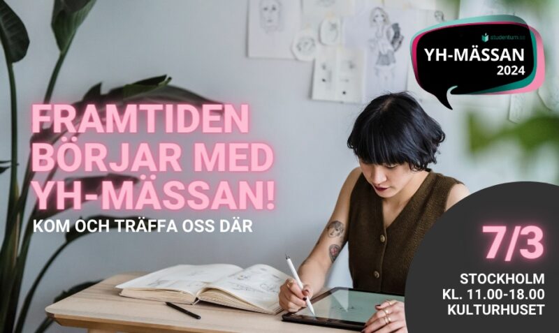 Designstudier på YH-mässorna i Stockholm, Göteborg och Malmö 2